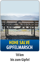 Hohe Salve Gipfelmarsch